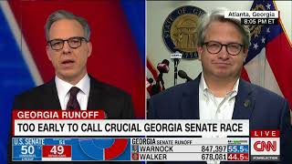 CNNs 2022 Georgia Senate Runoff Coverage  8pm to 12am No Commercials [upl. by Aissert]