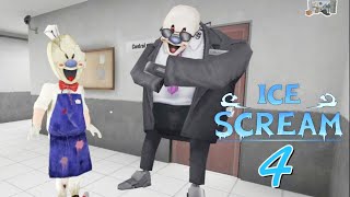 Ice Scream 4 Full Gameplay [upl. by Ajnotal]