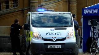 Thames Valley Police Vauxhall Vivaro Light Demo [upl. by Hahsi]