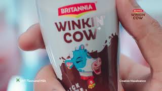 Britannia Winkin Cow Sip the Wow TVC [upl. by Rees]