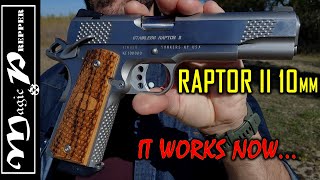 Kimber Stainless Raptor II 1911 in 10mm Review Is It Worth The Money [upl. by Felicdad]