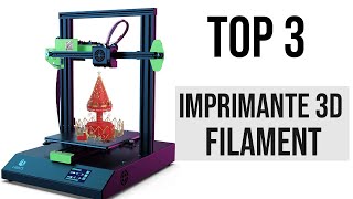 TOP 3  Meilleure Imprimante 3D à Filament FDM 2021 [upl. by Ylrebmi]