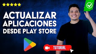 Cómo ACTUALIZAR todas las APLICACIONES desde la Play Store con un clic  📱Actualiza a las versiones🔴 [upl. by Nylrahs]