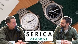 ACTU  Serica 6190 MSL trois nouveaux cadrans pour la Field Chronometer [upl. by Ahsiadal]