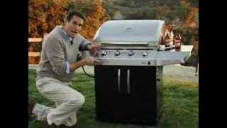 Char Broil M500 50K BTU 4 Burner Gas Grill with Side Burner  Product Review Video [upl. by Romaine]