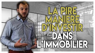 COMMENT TOUT PERDRE AVEC LIMMOBILIER   Florent Laitat [upl. by Pence]