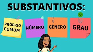 SUBSTANTIVOS ATIVIDADES LÚDICAS [upl. by Brandyn189]