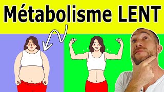 MÉTABOLISME LENT  Les 3 Meilleures Façon de BOOSTER Son Métabolisme [upl. by Anahs522]