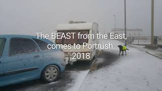 Portrush  The BEAST from the East comes to Portrush 2018 [upl. by Tigdirb]