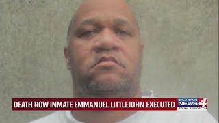 Death row inmate Emmanuel Littlejohn executed [upl. by Ahsemac]