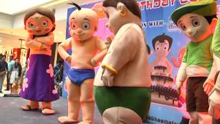 Chhota Bheem Birthday Celebration in Manjeera Mall [upl. by Atiuqel]