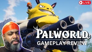 Is PalWorld Actually Overrated  PALWORLD LIVE Gameplay Review [upl. by Airolg490]