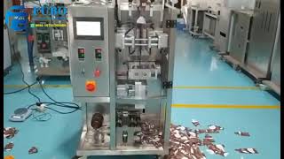 Packing machine for producing bottle shape juice bagsachetpouch [upl. by Aikemal]