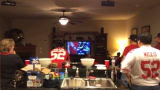 NFC championship 2014  49ers last drive ends with interception [upl. by Nynahs]