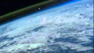 Meteor Measured From Space Station How Big Was That Perseid [upl. by Janifer33]