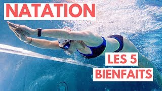 Les 5 bienfaits de la natation [upl. by Wartow]