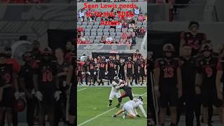 Sean Lewis needs to fix this for SDSU Danny ONeil takes a big sack vs Texas AampM Commerce Lions [upl. by Beacham]