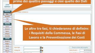 1 Gestione Commessa in Access [upl. by Aydin783]