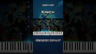 🎹 Genshin Impact Trailer  Kinich Fiery Pursuit Kinich GenshinImpact Trailer SheetMusic MIDI [upl. by Aliahkim]