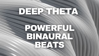 Deep Theta Binaural Waves 45Hz extremely powerful 3 hours [upl. by Neroled]