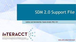 SDM 2 0 Support File Demonstration [upl. by Dnalor]