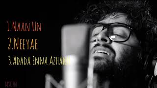 Arijit Singh Tamil Songs JukeboxArijit Singh New SongsKing of Playback Singing [upl. by Jehiah617]