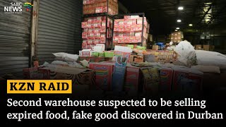 Second warehouse suspected to be selling expired food fake good discovered in Durban [upl. by La]