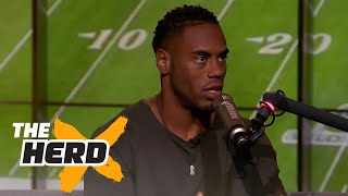 Rashad Jennings talks Deflategate and more with Nick Wright  THE HERD FULL INTERVIEW [upl. by Anirbed]