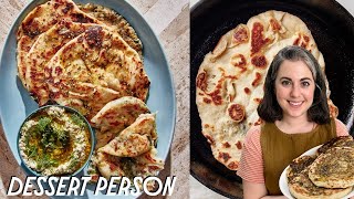 How To Make FLATBREAD with Claire Saffitz  Dessert Person [upl. by Shushan]