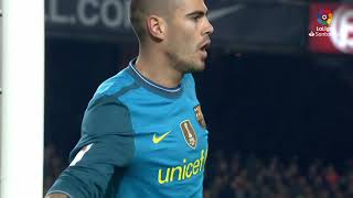 Victor Valdes Top 25 Saves In Barcelona [upl. by Abbottson]