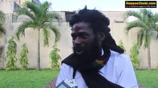 Takana Zion interview exclusif à Abidjan sur Reggae2babicom [upl. by Annoid]