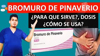 Bromuro de pinaverio para que sirve [upl. by Oisinoid]