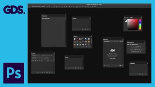 Panels amp Workspaces in Adobe Photoshop Ep233 Adobe Photoshop for Beginners [upl. by Ffirahs]