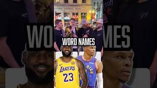 THESE GUYS KNEW THEIR 3 WORD NBA TEAM NAMES 🔥👏 [upl. by Ardnatal]