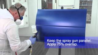 How to Spray Automotive Clear Coat [upl. by Anitroc148]