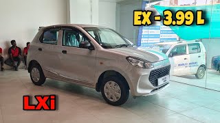 New Maruti Suzuki Alto K10 LXi 🔥💀 Base Model King 👑 Only  399 Lakh 😍  LORD ALTO  🗿 [upl. by Ahtennek]