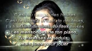 ♥Garou  Du vent des mots Lyrics♥ [upl. by Evelina767]