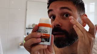 LOreal Men Expert Hydra Energetic Review [upl. by Latrena]