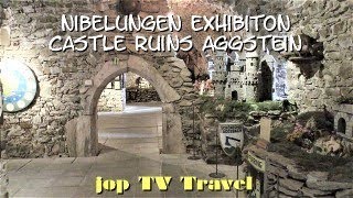 Nibelungen exhibition at the castle ruins Aggstein Lower Austria Austria jop TV Travel [upl. by Davita944]