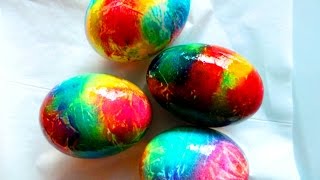 Oua vopsite de Pasti CEA MAI RAPIDA METODA GARANTAT How to dye Easter eggs [upl. by Anesusa]