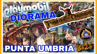 🏴‍☠️ PLAYMOBIL MI DIORAMA DE PIRATAS EN LA EXPOSICIÓN PUNTA UMBRÍA 2023 PREPARACIÓN Y RESULTADO🏴‍☠️ [upl. by Keever]