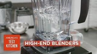 Equipment Review Best HighEnd Blenders Vitamix Blendtec KitchenAid Breville amp Testing Winners [upl. by Eellehs]