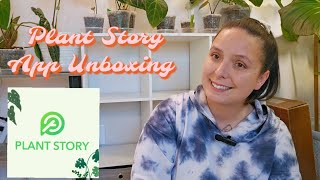 Plant Story App First Impression now palmstreet Plant Unboxing [upl. by Bebe311]