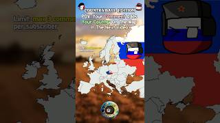 Paint The Map GAME  Countryball Edition PART 2 🗺️🎨 mapping mapper europe geography shorts [upl. by Anirec]