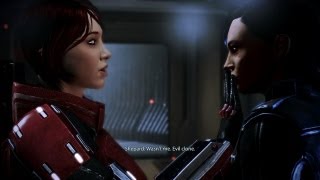 Shepard Kisses Traynor  Squadmates Reaction Citadel DLC [upl. by Paxton]