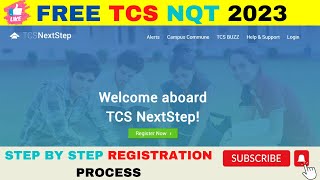 Tcs NQT 2023 Registration Process  Step by Step Process to apply for TCS Off Campus Explained🔥👍 [upl. by Reilamag258]