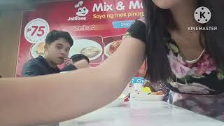 Jollibee Sagay CityFamily bondingMarlzzSeb Channel [upl. by Amikehs]