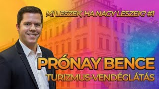 SZTE GTK Mi leszek ha nagy leszek 1  Prónay Bence  Turizmusvendéglátás [upl. by Zaneski]