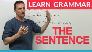 Learn English Grammar The Sentence [upl. by Henrion690]