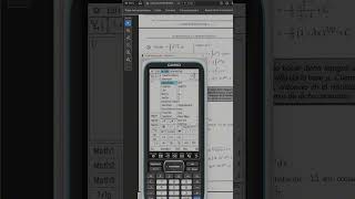 calculadora casio tutorial integral viralvideo matemáticas edutubers [upl. by Goar]